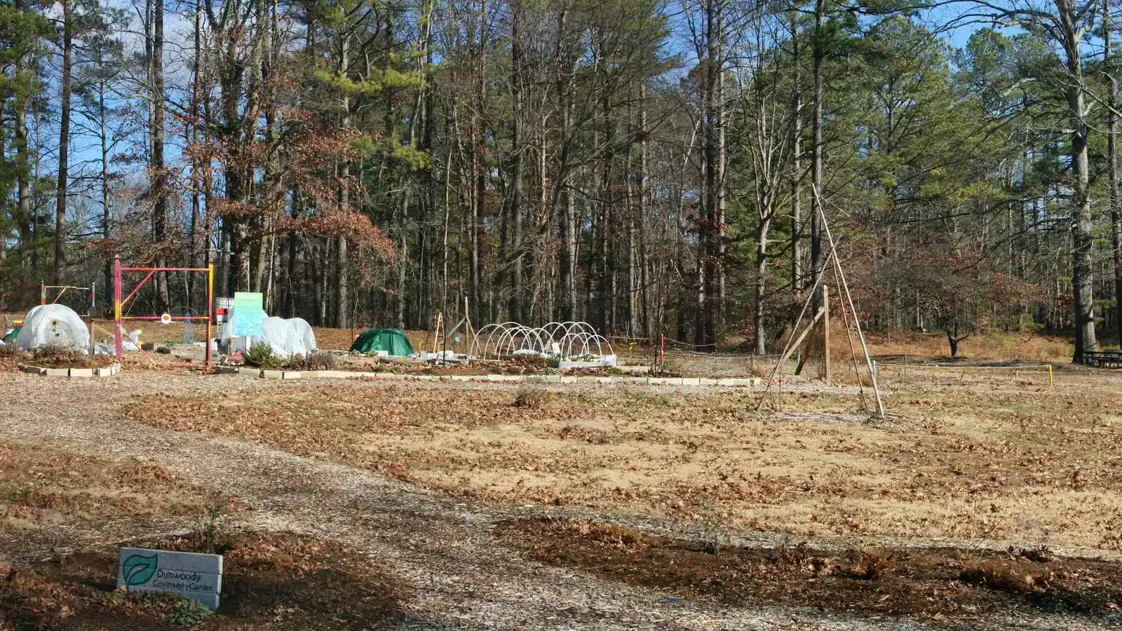 The Dunwoody Community Garden at Brook Run Park