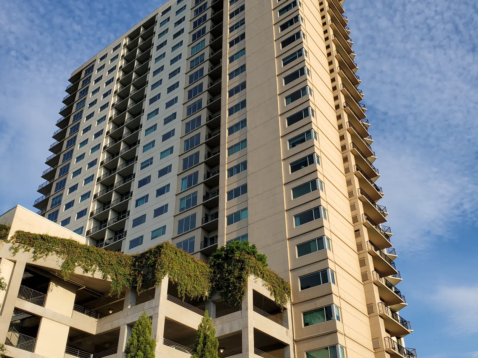 The Manhattan condominium tower in Dunwoody's Perimeter Center